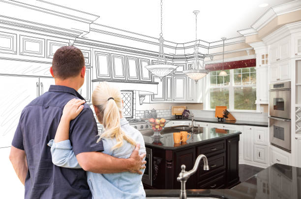 Professional Kitchen Island Installation technician working in Titusville, NJ